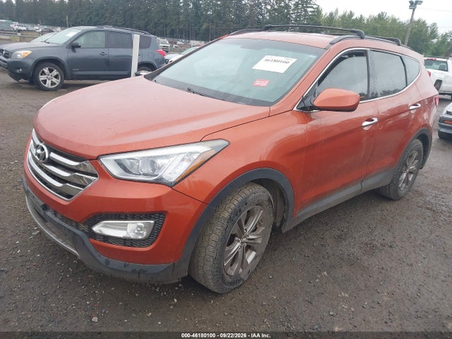 2014 Hyundai Santa Fe Sport 2.4l მანქანა იყიდება აუქციონზე, vin: 5XYZU3LB5EG186260, აუქციონის ნომერი: 46180100