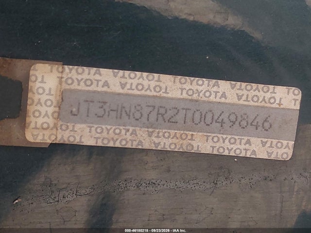 Aukcja sprzedaży 1996 Toyota 4runner Limited, vin: JT3HN87R2T0049846, numer aukcji: 46180218