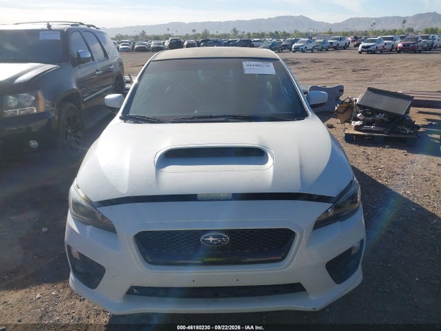 2017 Subaru Wrx მანქანა იყიდება აუქციონზე, vin: JF1VA1B65H9838113, აუქციონის ნომერი: 46180230