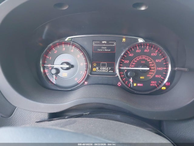 2017 Subaru Wrx მანქანა იყიდება აუქციონზე, vin: JF1VA1B65H9838113, აუქციონის ნომერი: 46180230