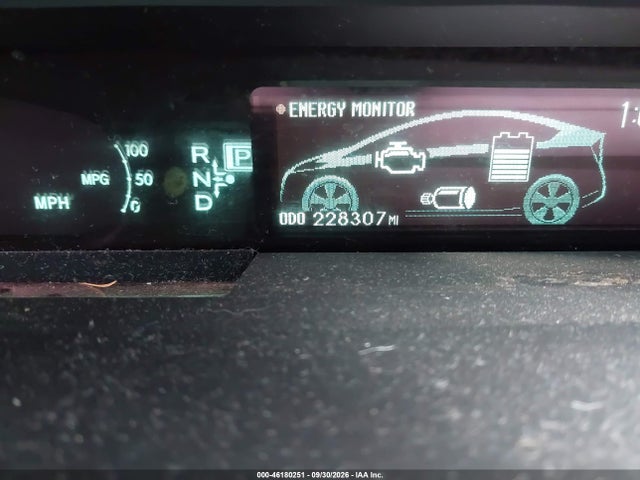 2011 Toyota Prius Four მანქანა იყიდება აუქციონზე, vin: JTDKN3DU9B0253667, აუქციონის ნომერი: 46180251