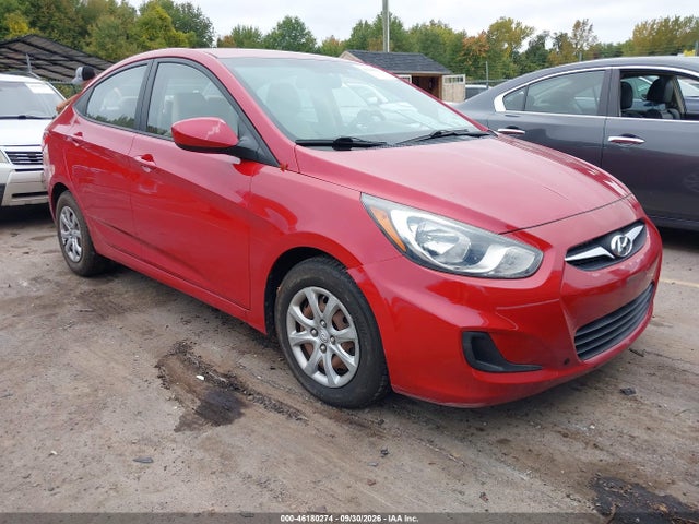 46180274 :رقم المزاد ، KMHCT4AEXCU172521 vin ، 2012 Hyundai Accent Gls مزاد بيع
