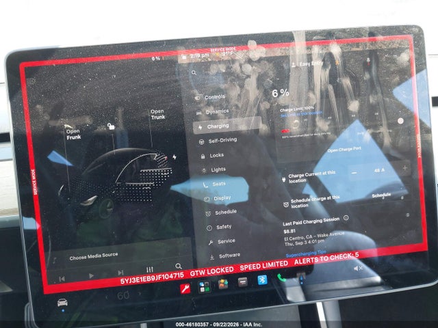 Продаж на аукціоні авто 2018 Tesla Model 3 Long Range/performance, vin: 5YJ3E1EB9JF104715, номер лоту: 46180357