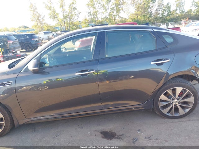 2016 Kia Optima Sx Turbo მანქანა იყიდება აუქციონზე, vin: 5XXGW4L27GG098373, აუქციონის ნომერი: 46180394