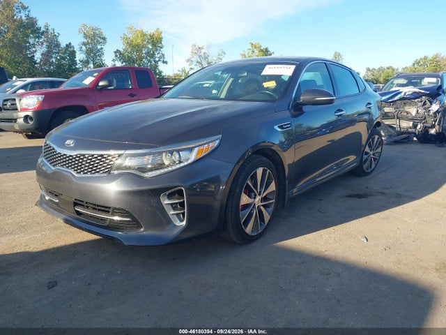 2016 Kia Optima Sx Turbo მანქანა იყიდება აუქციონზე, vin: 5XXGW4L27GG098373, აუქციონის ნომერი: 46180394