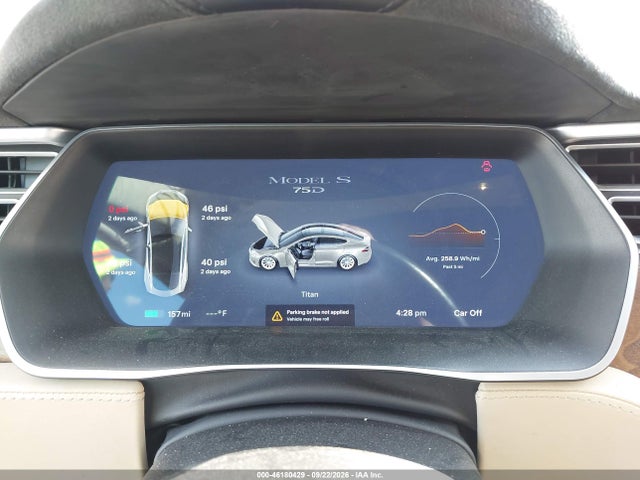 Tesla MODEL S 2016 5YJSA1E26GF159445 Image 7