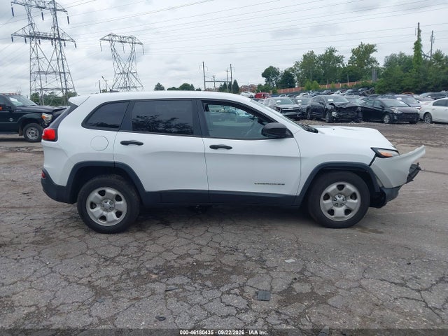 2014 Jeep Cherokee Sport მანქანა იყიდება აუქციონზე, vin: 1C4PJMAB4EW272896, აუქციონის ნომერი: 46180435
