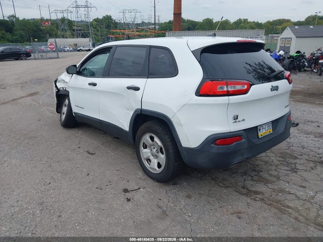 2014 Jeep Cherokee Sport მანქანა იყიდება აუქციონზე, vin: 1C4PJMAB4EW272896, აუქციონის ნომერი: 46180435