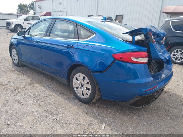 2020 Ford Fusion S მანქანა იყიდება აუქციონზე, vin: 3FA6P0G75LR201086, აუქციონის ნომერი: 46180437