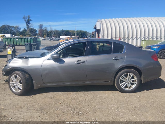 2011 Infiniti G25x მანქანა იყიდება აუქციონზე, vin: JN1DV6ARXBM650908, აუქციონის ნომერი: 46180459