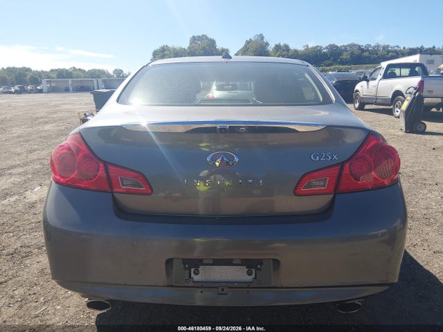 2011 Infiniti G25x მანქანა იყიდება აუქციონზე, vin: JN1DV6ARXBM650908, აუქციონის ნომერი: 46180459