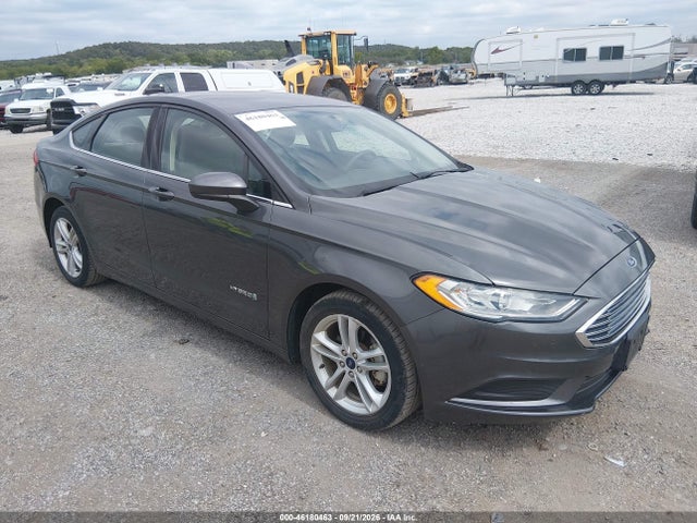 46180463 :رقم المزاد ، 3FA6P0UU5JR278970 vin ، 2018 Ford Fusion Hybrid S مزاد بيع