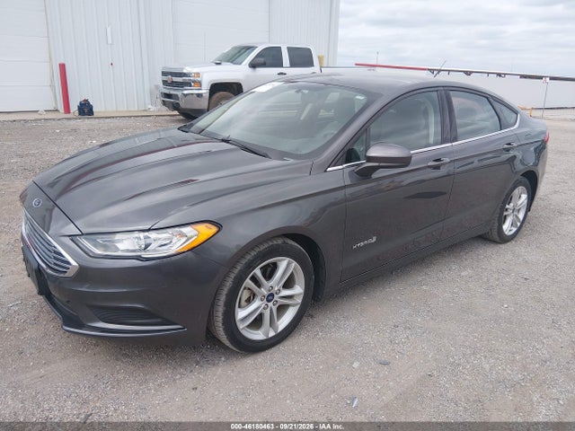 46180463 :رقم المزاد ، 3FA6P0UU5JR278970 vin ، 2018 Ford Fusion Hybrid S مزاد بيع