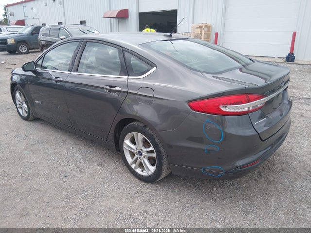 46180463 :رقم المزاد ، 3FA6P0UU5JR278970 vin ، 2018 Ford Fusion Hybrid S مزاد بيع