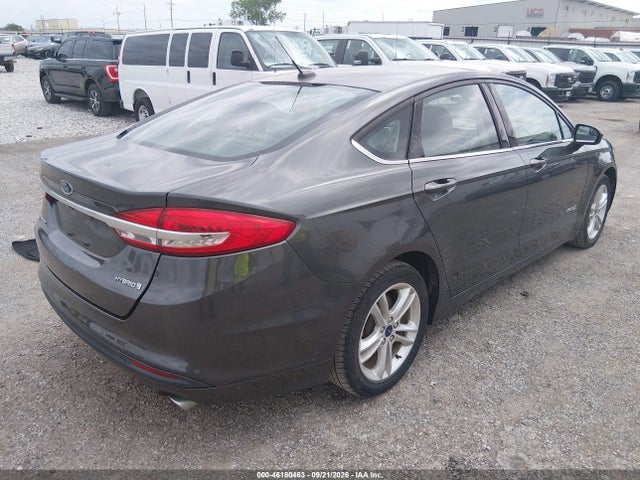 46180463 :رقم المزاد ، 3FA6P0UU5JR278970 vin ، 2018 Ford Fusion Hybrid S مزاد بيع