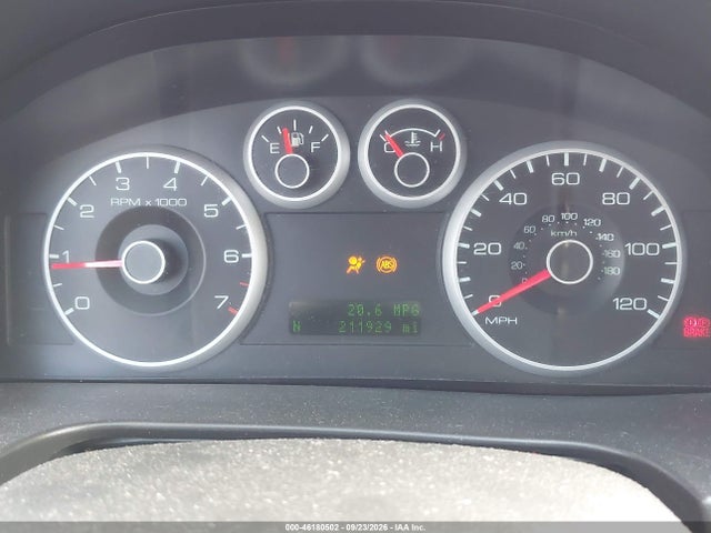 Продаж на аукціоні авто 2009 Ford Fusion Sel, vin: 3FAHP08169R104930, номер лоту: 46180502