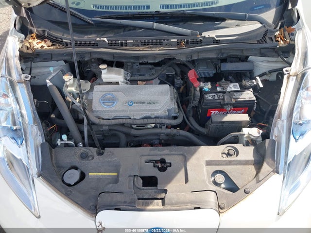 2011 Nissan Leaf Sl მანქანა იყიდება აუქციონზე, vin: JN1AZ0CP4BT008772, აუქციონის ნომერი: 46180578
