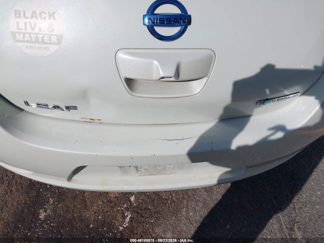 2011 Nissan Leaf Sl მანქანა იყიდება აუქციონზე, vin: JN1AZ0CP4BT008772, აუქციონის ნომერი: 46180578