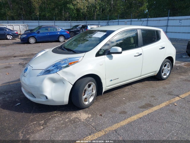 2011 Nissan Leaf Sl მანქანა იყიდება აუქციონზე, vin: JN1AZ0CP4BT008772, აუქციონის ნომერი: 46180578