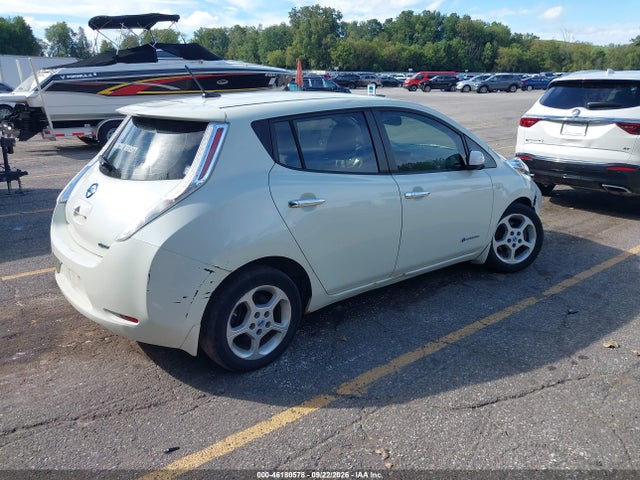 2011 Nissan Leaf Sl მანქანა იყიდება აუქციონზე, vin: JN1AZ0CP4BT008772, აუქციონის ნომერი: 46180578