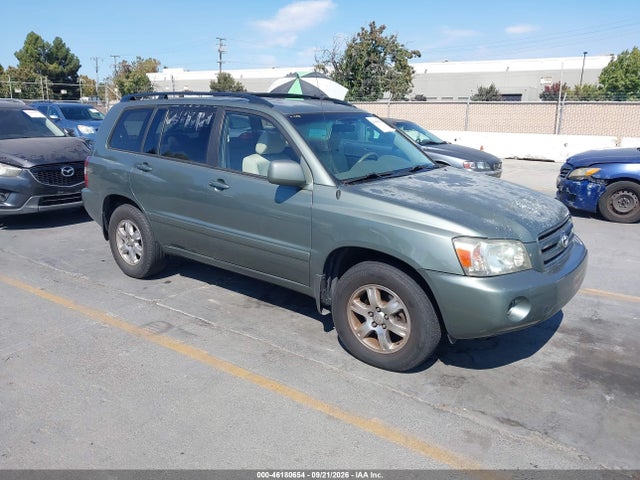 2006 Toyota Highlander V6 მანქანა იყიდება აუქციონზე, vin: JTEDP21A260122895, აუქციონის ნომერი: 46180654