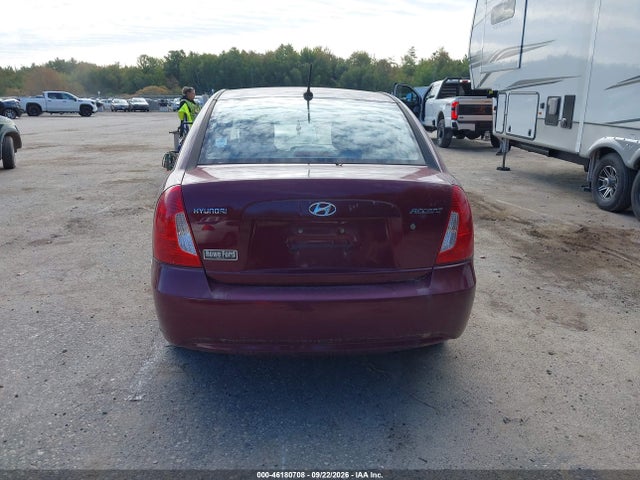 2010 Hyundai Accent Gls მანქანა იყიდება აუქციონზე, vin: KMHCN4AC3AU484394, აუქციონის ნომერი: 46180708