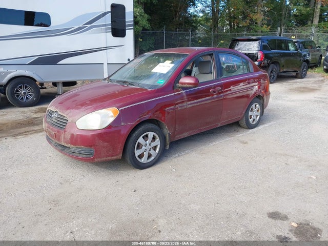 2010 Hyundai Accent Gls მანქანა იყიდება აუქციონზე, vin: KMHCN4AC3AU484394, აუქციონის ნომერი: 46180708