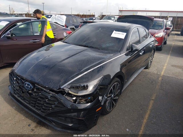 2021 Hyundai Sonata Limited მანქანა იყიდება აუქციონზე, vin: 5NPEH4J24MH082863, აუქციონის ნომერი: 46180741
