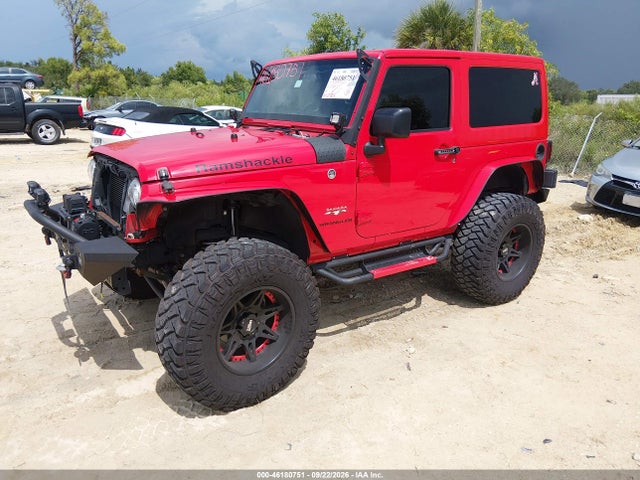 Продаж на аукціоні авто 2017 Jeep Wrangler Sahara 4x4, vin: 1C4AJWBGXHL589924, номер лоту: 46180751