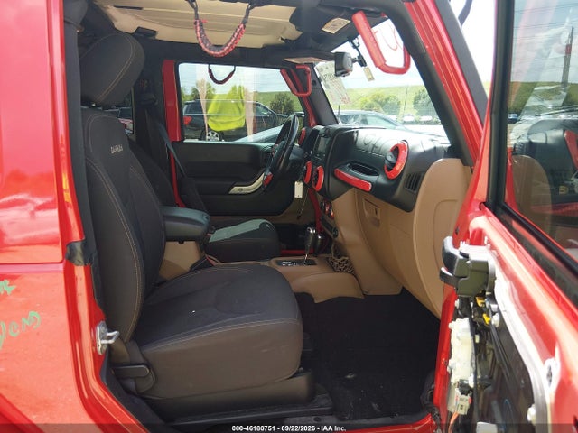 Продаж на аукціоні авто 2017 Jeep Wrangler Sahara 4x4, vin: 1C4AJWBGXHL589924, номер лоту: 46180751