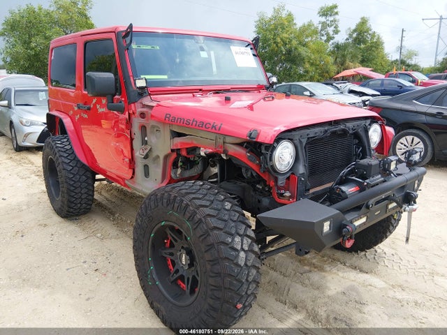 Продаж на аукціоні авто 2017 Jeep Wrangler Sahara 4x4, vin: 1C4AJWBGXHL589924, номер лоту: 46180751