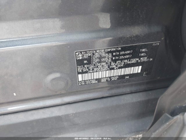 2020 Toyota Rav4 Le მანქანა იყიდება აუქციონზე, vin: JTMH1RFV2LD045915, აუქციონის ნომერი: 46180802