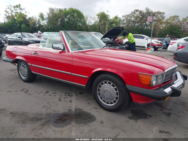 46180833 :رقم المزاد ، WDBBA48D5KA095848 vin ، 1989 Mercedes-benz 560 Sl مزاد بيع