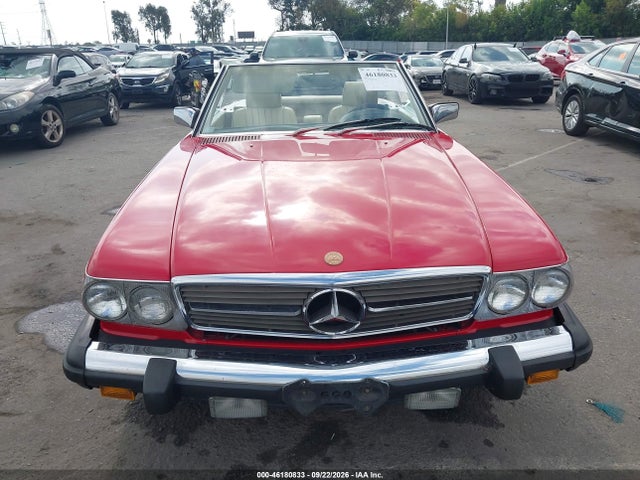 46180833 :رقم المزاد ، WDBBA48D5KA095848 vin ، 1989 Mercedes-benz 560 Sl مزاد بيع