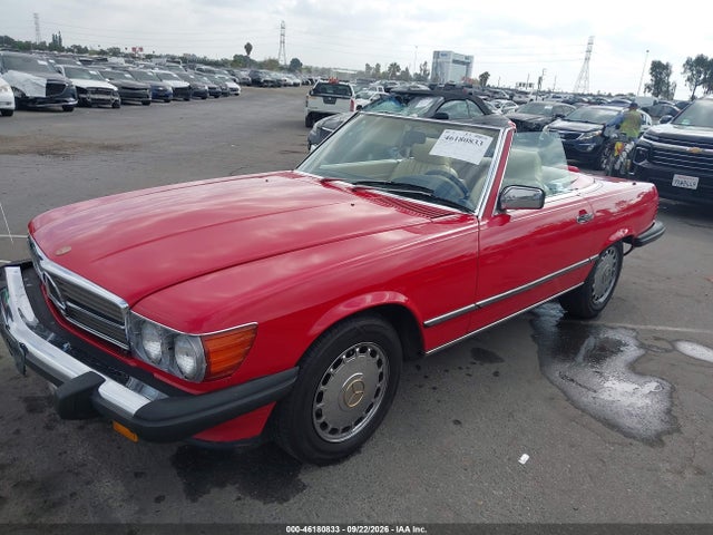 46180833 :رقم المزاد ، WDBBA48D5KA095848 vin ، 1989 Mercedes-benz 560 Sl مزاد بيع