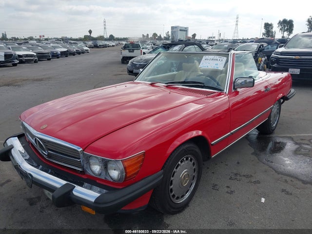46180833 :رقم المزاد ، WDBBA48D5KA095848 vin ، 1989 Mercedes-benz 560 Sl مزاد بيع