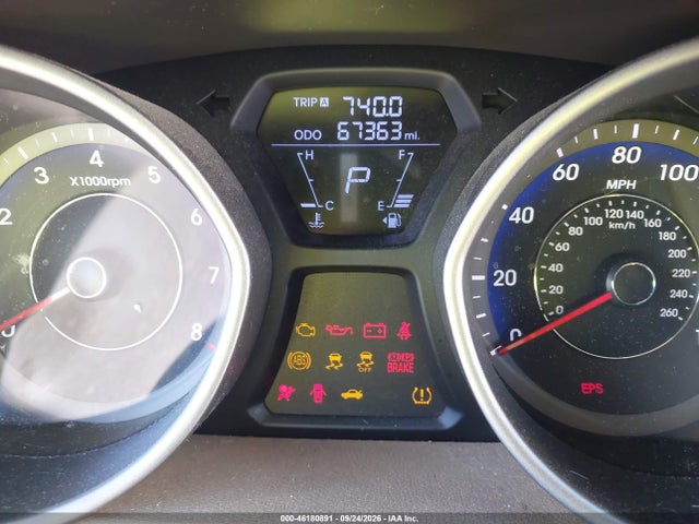 2012 Hyundai Elantra Gls (ulsan Plant) მანქანა იყიდება აუქციონზე, vin: KMHDH4AE1CU173269, აუქციონის ნომერი: 46180891
