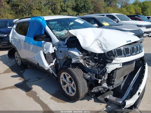 Продаж на аукціоні авто 2024 Jeep Compass Latitude 4x4, vin: 3C4NJDBN5RT110433, номер лоту: 46180899