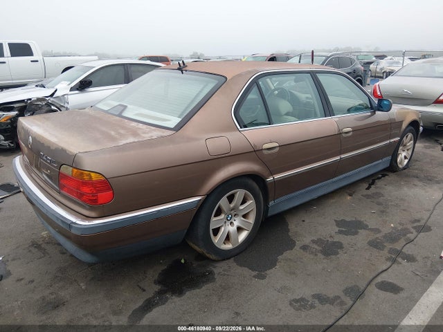 Продажа на аукционе авто 2000 Bmw 740il, vin: WBAGH8340YDP15527, номер лота: 46180940