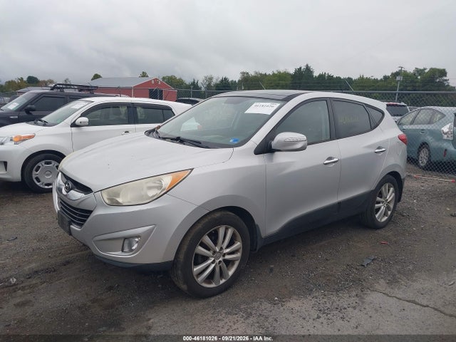 2011 Hyundai Tucson Limited მანქანა იყიდება აუქციონზე, vin: KM8JU3AC8BU150450, აუქციონის ნომერი: 46181026