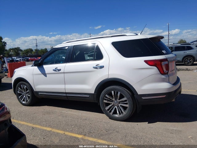 Продаж на аукціоні авто 2018 Ford Explorer Platinum, vin: 1FM5K8HT0JGB04781, номер лоту: 46181028