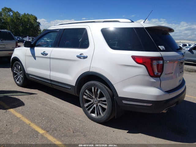 Продаж на аукціоні авто 2018 Ford Explorer Platinum, vin: 1FM5K8HT0JGB04781, номер лоту: 46181028