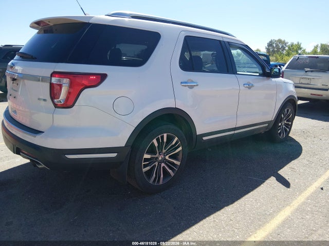 Продаж на аукціоні авто 2018 Ford Explorer Platinum, vin: 1FM5K8HT0JGB04781, номер лоту: 46181028