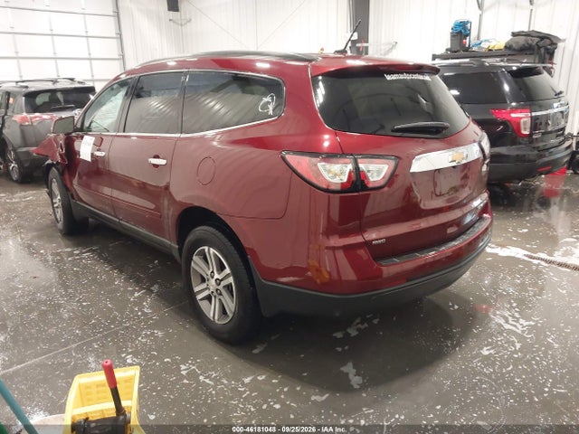 46181048 :رقم المزاد ، 1GNKVHKD0FJ376457 vin ، 2015 Chevrolet Traverse 2lt مزاد بيع