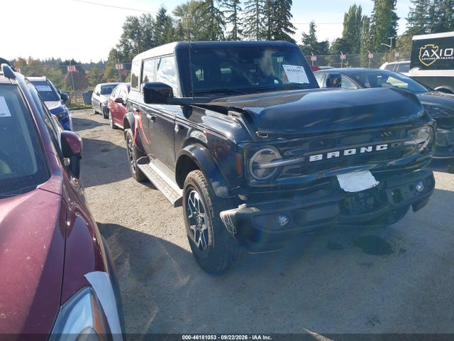 46181053 :رقم المزاد ، 1FMDE8BH4TLA40360 vin ، 2026 Ford Bronco Outer Banks مزاد بيع
