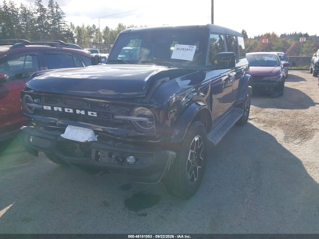 2026 Ford Bronco Outer Banks მანქანა იყიდება აუქციონზე, vin: 1FMDE8BH4TLA40360, აუქციონის ნომერი: 46181053