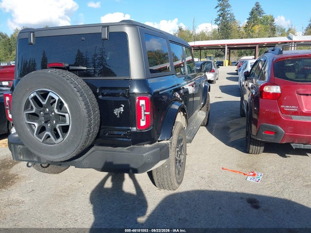 2026 Ford Bronco Outer Banks მანქანა იყიდება აუქციონზე, vin: 1FMDE8BH4TLA40360, აუქციონის ნომერი: 46181053
