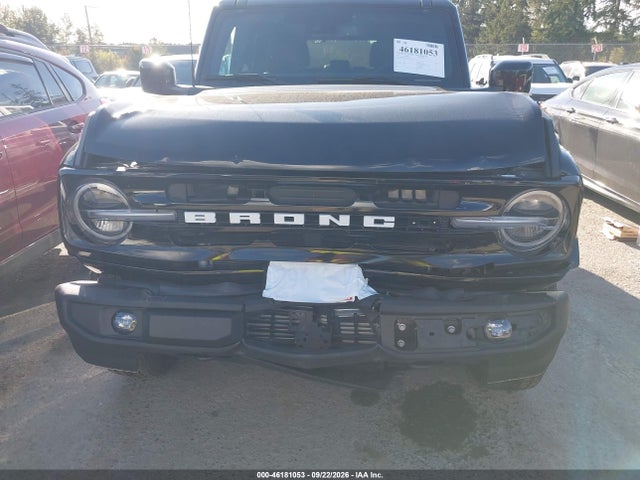 2026 Ford Bronco Outer Banks მანქანა იყიდება აუქციონზე, vin: 1FMDE8BH4TLA40360, აუქციონის ნომერი: 46181053