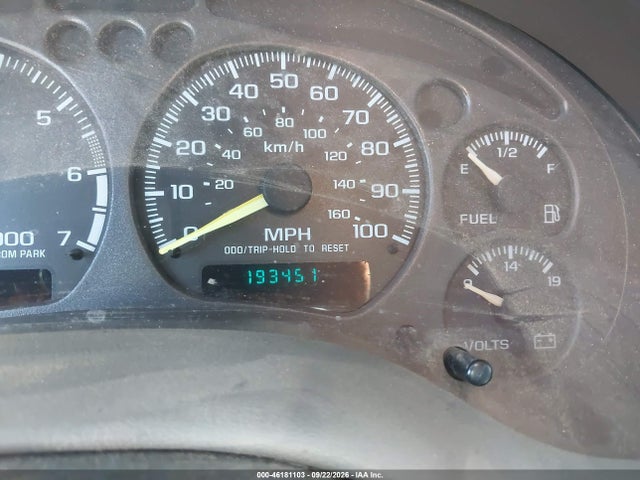46181103 :رقم المزاد ، 1GCCS1957Y8208398 vin ، 2000 Chevrolet S-10 Ls مزاد بيع