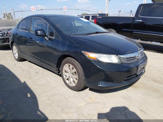 Продажа на аукционе авто 2012 Honda Civic Lx, vin: 19XFB2F58CE377061, номер лота: 46181110